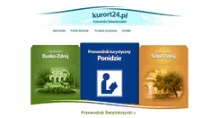Desktop Screenshot of kurort24.pl